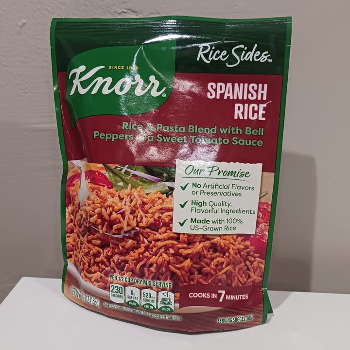 photo of Knorr Spanish Rice-Rice and Pasta Blend with Bell Peppers in a Sweet Tomato Sauce shared by @heartartichokehearts on  24 Apr 2024 - review