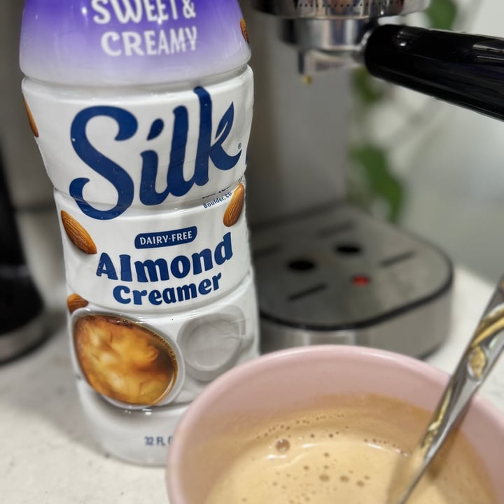 photo of Silk Almond Creamer Sweet & Creamy shared by @manelin on  05 Dec 2024 - review