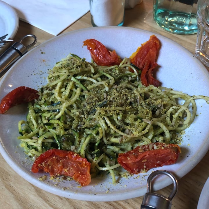 photo of Purezza - Vegan Pizza Camden Courgetti Spaghetti shared by @aishahalattas on  08 Sep 2024 - review