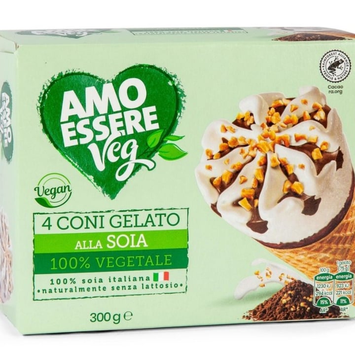photo of Amo Essere Veg 4 coni gelato alla soia shared by @metalcricia on  02 May 2024 - review