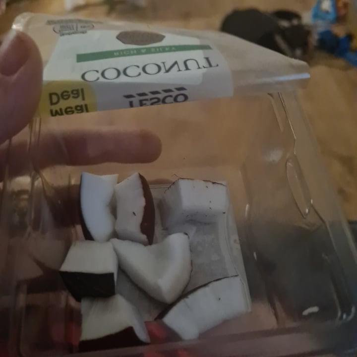 photo of Tesco coconut chunks shared by @mipsy on  27 Jun 2024 - review