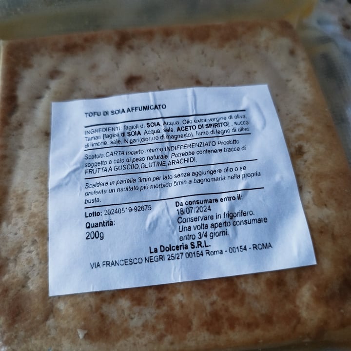 photo of julietta lab tofu di soia affumicato shared by @lauraemarco on  07 Jul 2024 - review