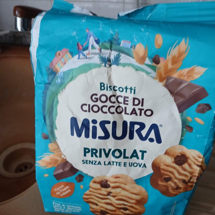 photo of Misura biscotti gocce di cioccolato shared by @robertaboschi on  14 Sep 2025 - review