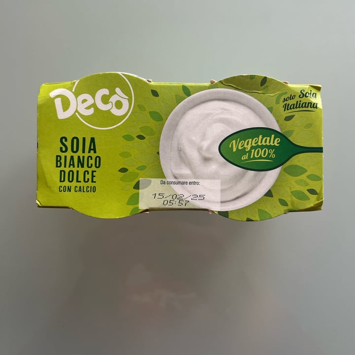photo of Decò yogurt soia bianco shared by @lauradeluca on  15 Mar 2025 - review