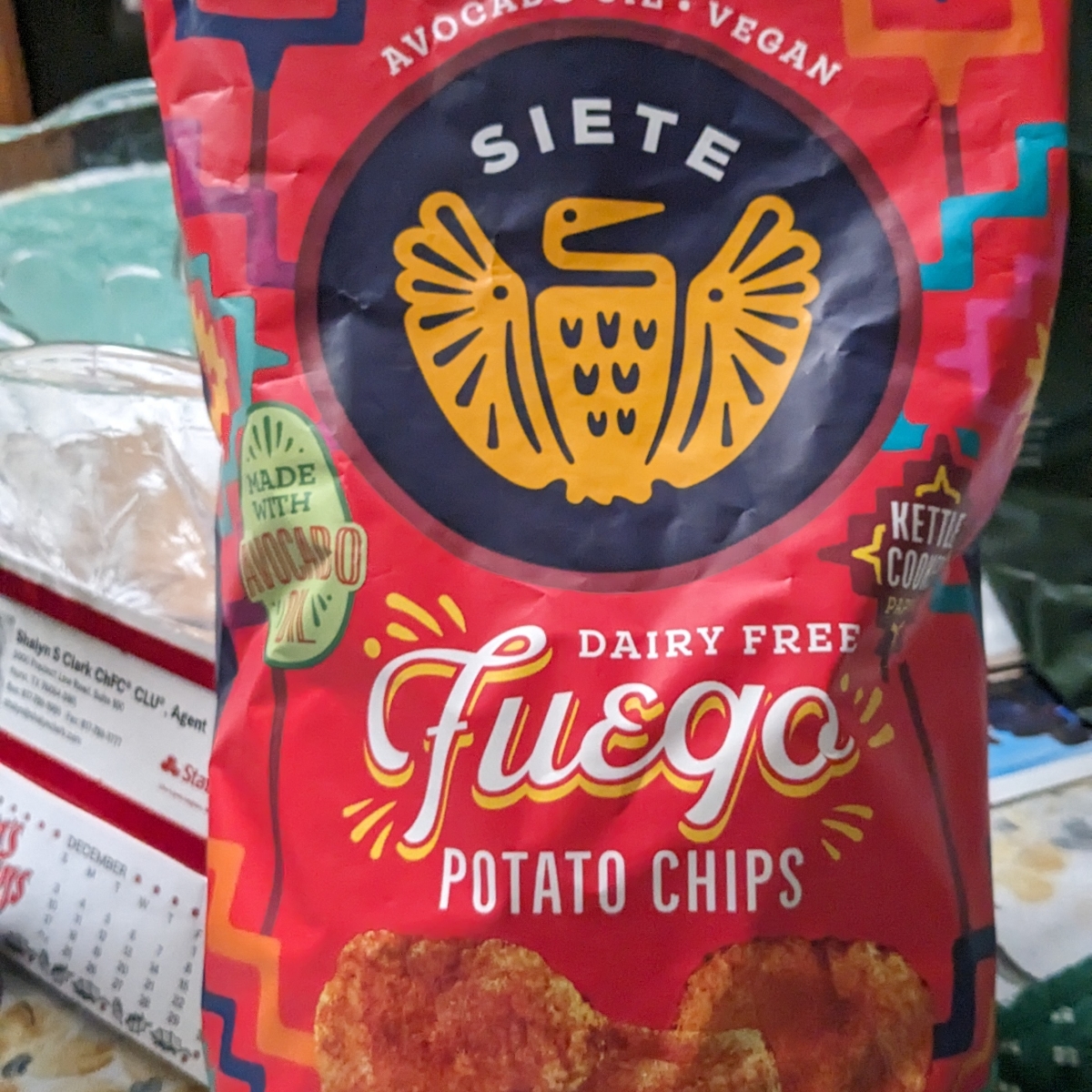 Siete Family Foods dairy free fuego kettle cooked potato chip Reviews