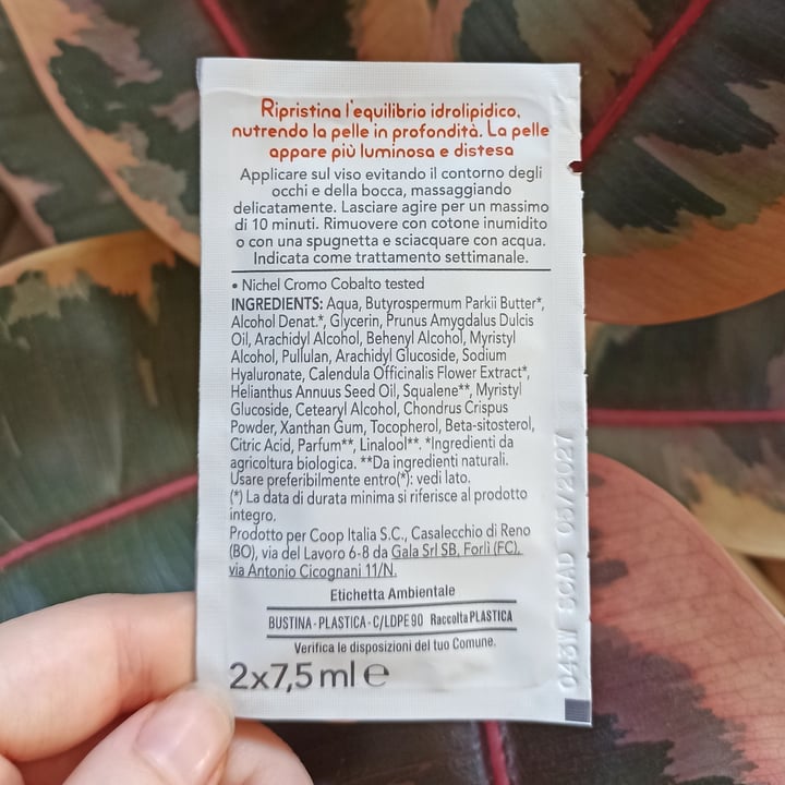 photo of Vivi Verde Coop Maschera Nutriente Rassodante shared by @annalisaballerini on  30 Jun 2024 - review