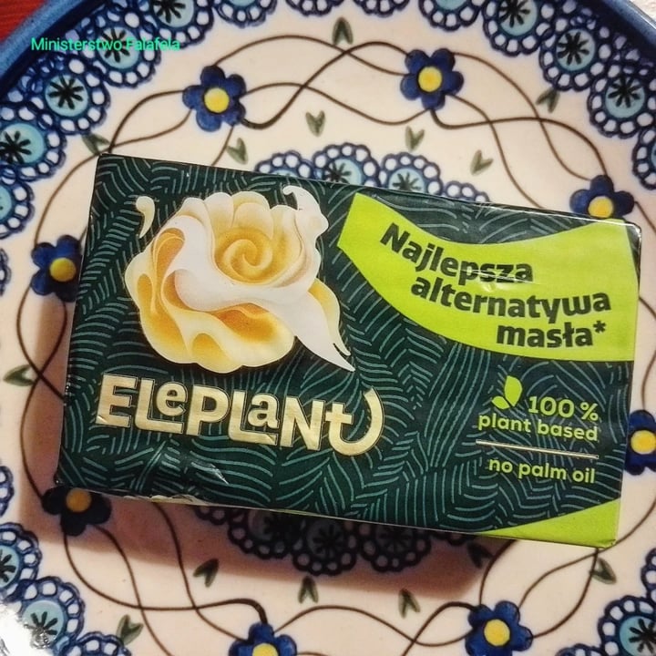 photo of Eleplant vegan butter shared by @ministerstwofalafela on  20 Dec 2024 - review