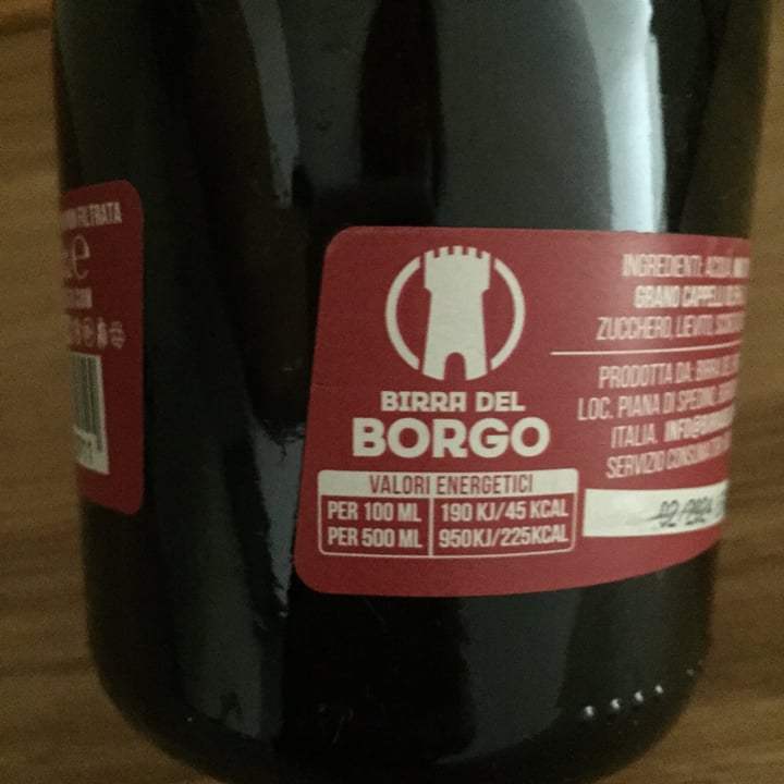 photo of Birra del borgo Lisa Lager Non Filtrata shared by @fbr on  24 Aug 2023 - review