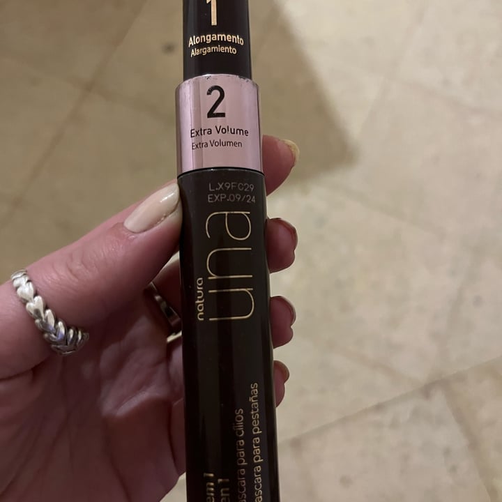 photo of Natura mascara de pestañas UNA, 2en1 shared by @solcitovz on  17 Aug 2023 - review