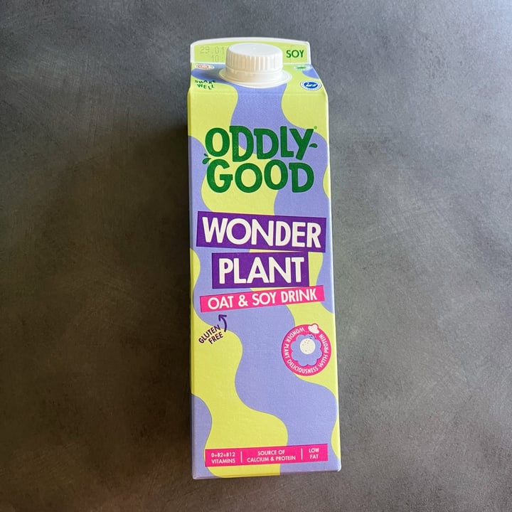 photo of ODDLY GOOD wonder plant oat and soy drink shared by @veganhaven on  08 Sep 2024 - review