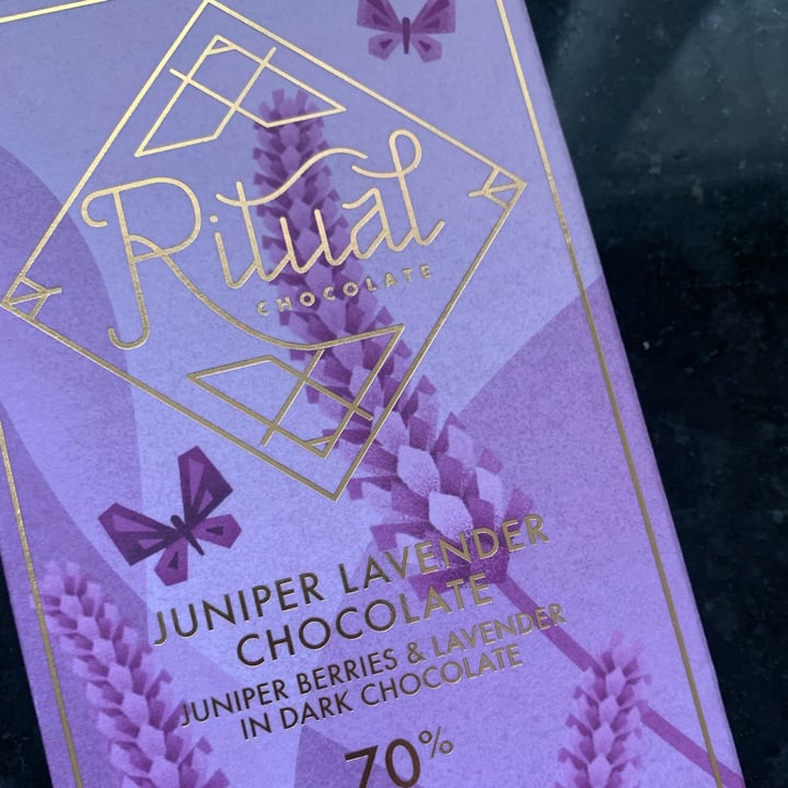 photo of Ritual Juniper Lavender Chocolate shared by @madib on  04 Mar 2024 - review