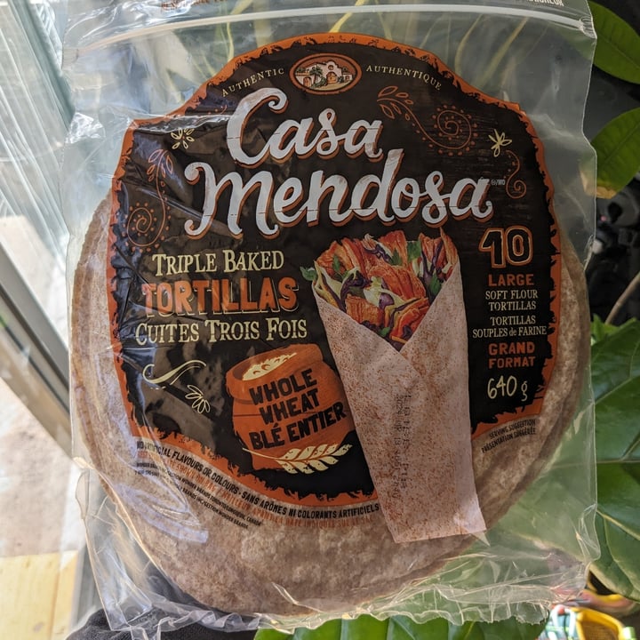 photo of Casa Mendosa Triple Baked Tortillas - Whole Wheat shared by @jandrews on  12 Mar 2024 - review