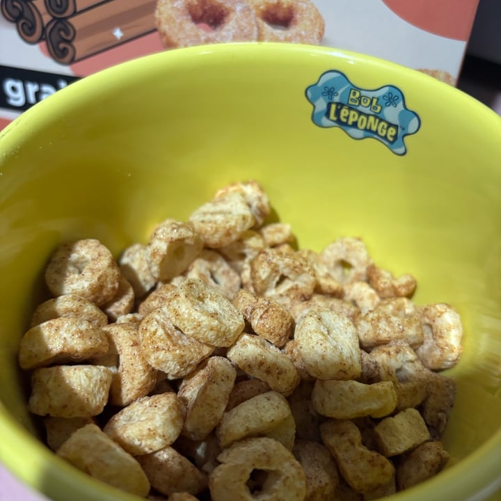 photo of Three Wishes Cinnamon cereal shared by @veganads on  24 Sep 2025 - review