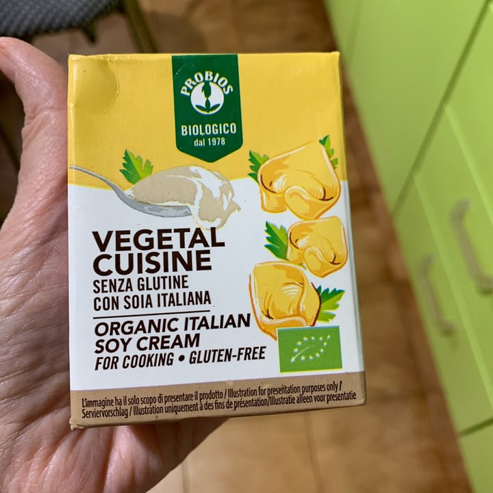 photo of Probios vegetal cuisine soy cream shared by @coloratantonella on  23 Sep 2023 - review