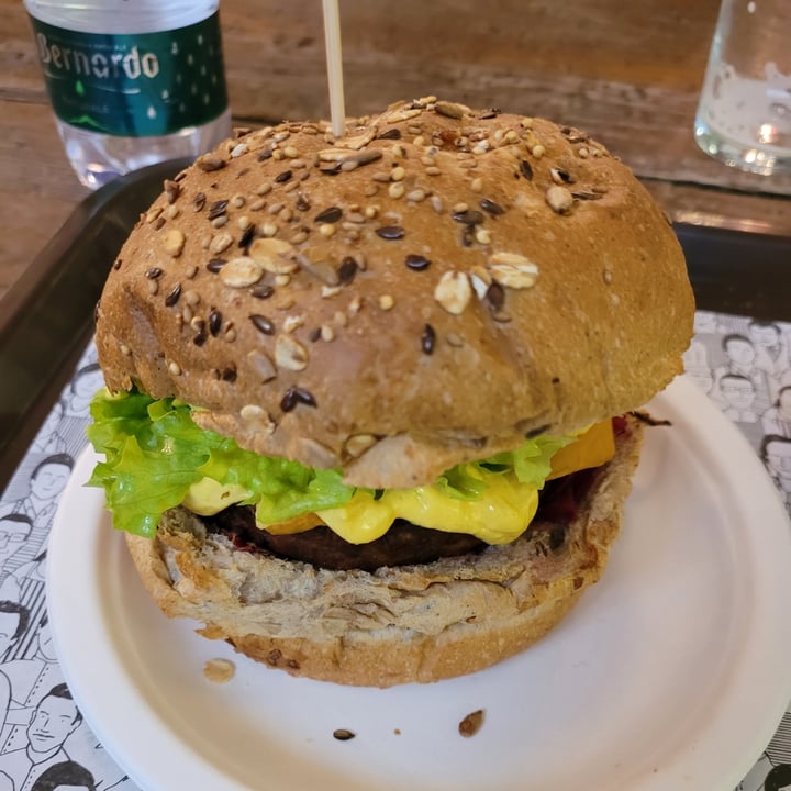 photo of Veg & Veg USA Burger shared by @a1ex on  10 Dec 2023 - review