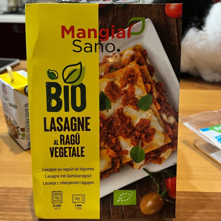 photo of Mangiar Sano lasagne ragù vegetale shared by @ronrons787 on  22 Mar 2024 - review