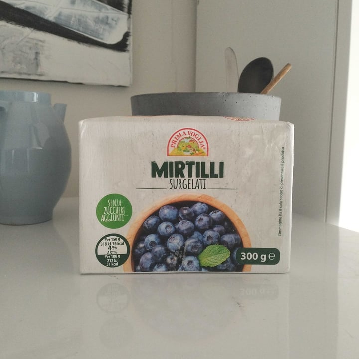 photo of Prima voglia Mirtilli surgelati shared by @shatzishell on  27 Sep 2025 - review