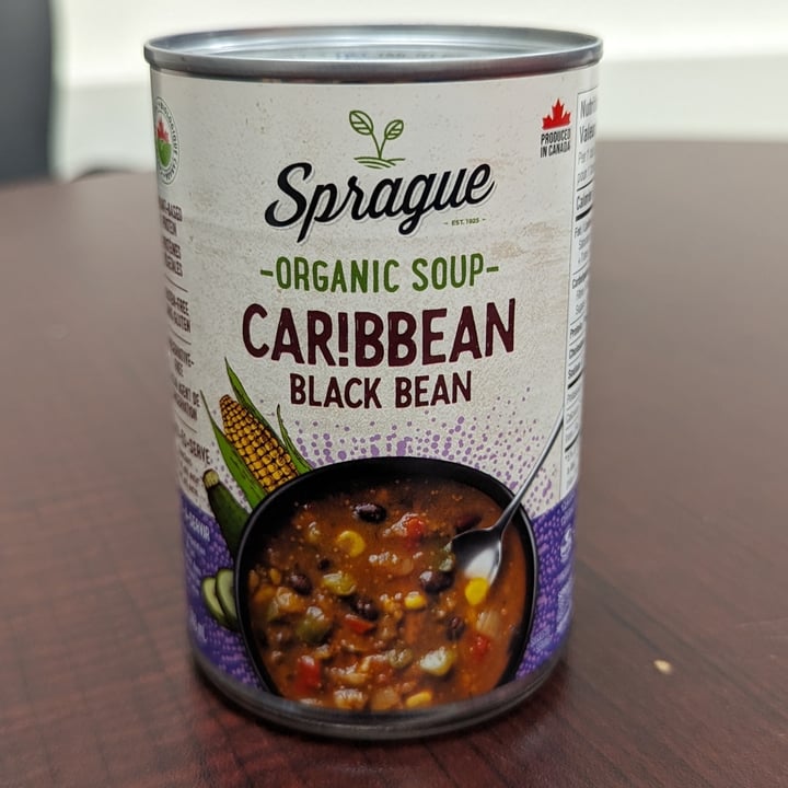 photo of Sprague  Car!bbean Black Bean Organic Soup shared by @stormm on  05 Mar 2024 - review