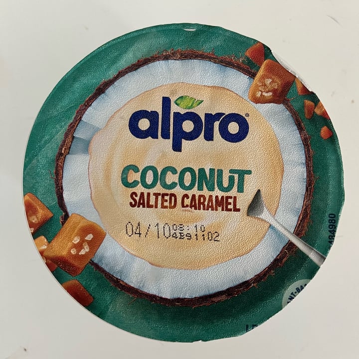 photo of Alpro Yogurt Coconut Salted Caramel shared by @ales5andra on  12 Sep 2023 - review