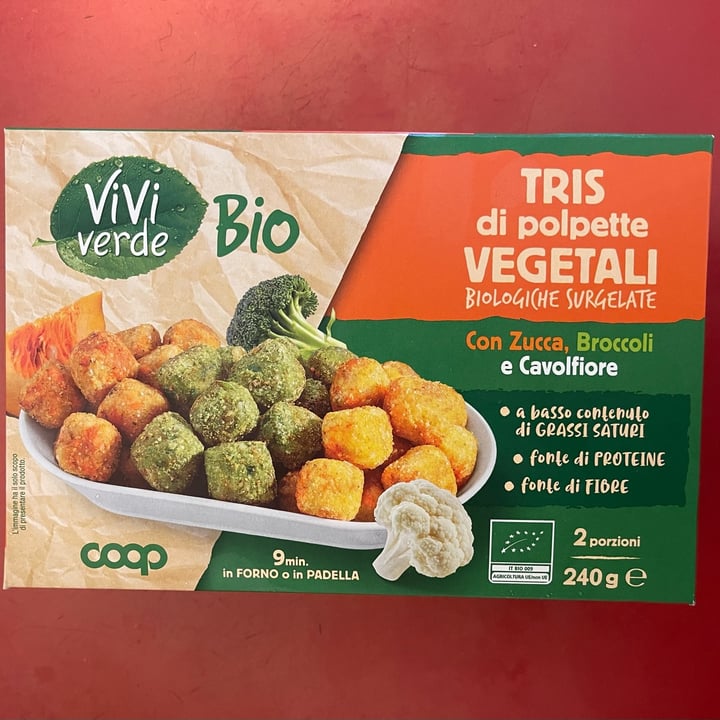 photo of Vivi Verde Coop tris di polpette vegetali shared by @paologemma on  27 Apr 2024 - review