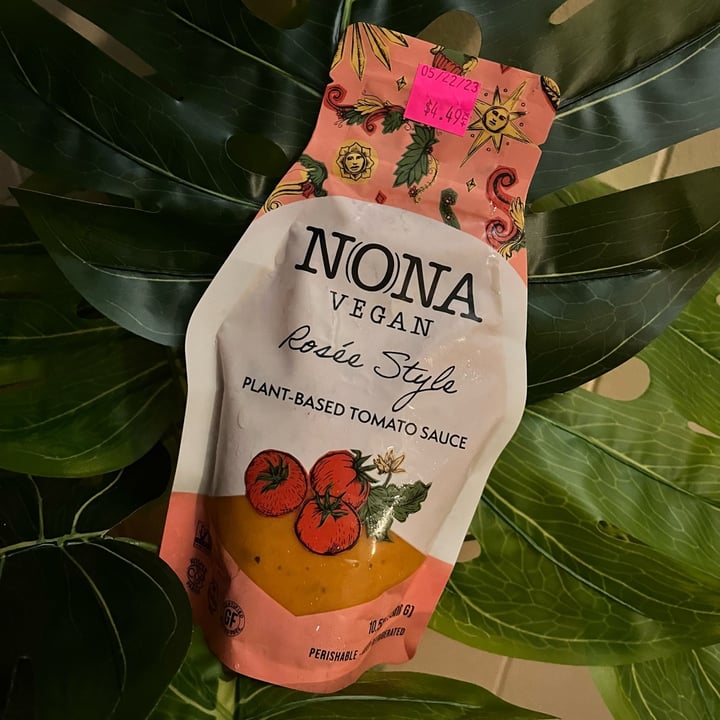 NONA Vegan Foods Rosee Style PlantBased Tomato Sauce Review abillion