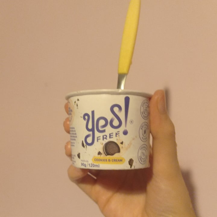 photo of Yes! Free Sorvete Cookies & Cream shared by @carolserranu on  14 Feb 2025 - review