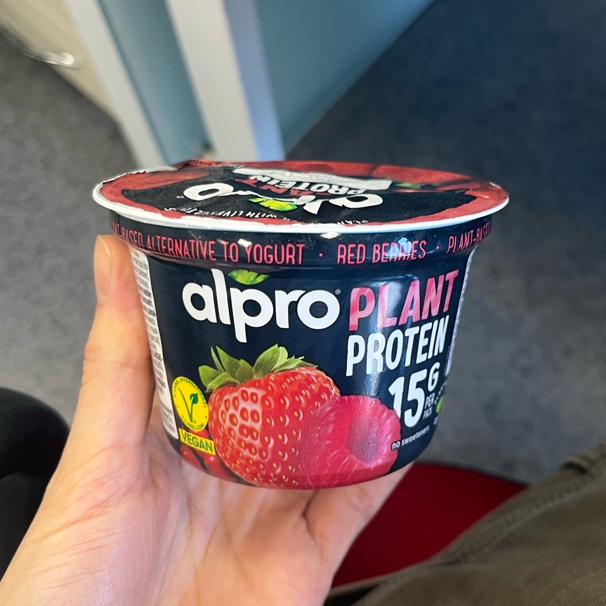 Plant Protein Red Berries Yogurt from Alpro - Vegan Product Reviews ...