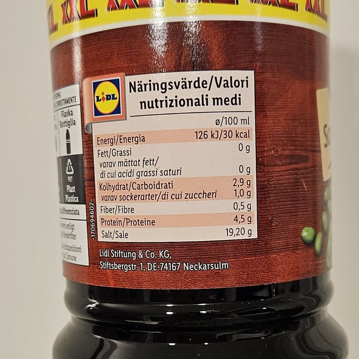 photo of Kania soy sauce xxl shared by @angelarusso on  14 Jan 2025 - review