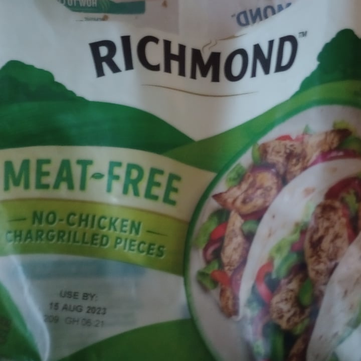 photo of Richmond Meat-free chargrilled no chicken pieces shared by @nathanieljoyce on  10 Sep 2023 - review
