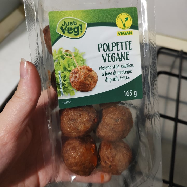 photo of Just Veg! (ALDI Italy) polpette vegane con ripieno Asiatico shared by @queeervegan on  06 Jan 2024 - review