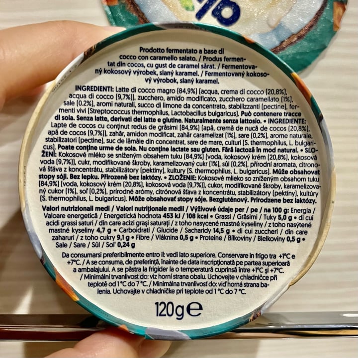 photo of Alpro Yogurt Coconut Salted Caramel shared by @ales5andra on  12 Sep 2023 - review