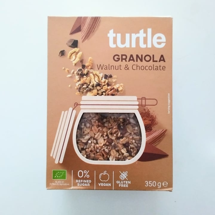 photo of Turtle Cereals Turtle Granola Walnut & Chocolate shared by @giusvisions on  07 Mar 2024 - review