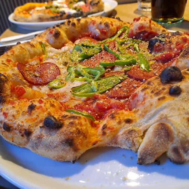 photo of Purezza - Vegan Pizza Camden Pepperoni and Agave Pizza shared by @kristhesfiguz on  17 Nov 2023 - review