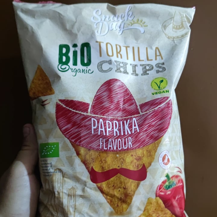 Snack Day Bio Tortilla Chips Paprika Review abillion
