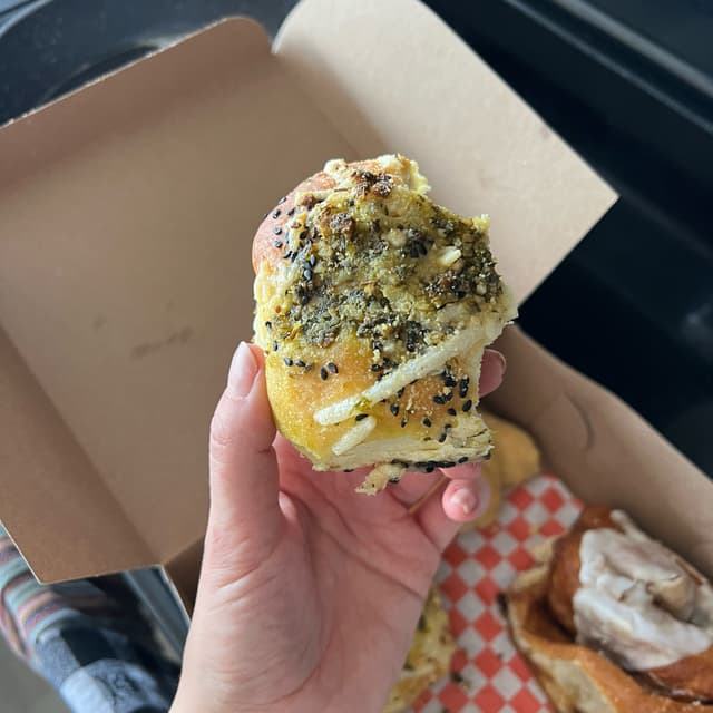 Photo of the dish “Spinach Parmesan bun”