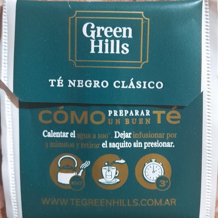photo of Green hills Té Negro Clásico shared by @rochyalmendra on  09 May 2024 - review