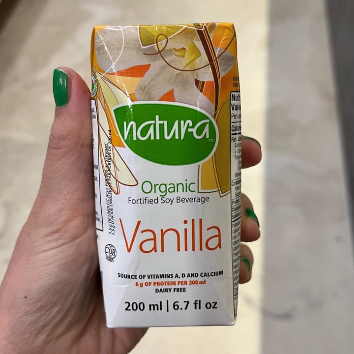 Natura Vanilla Soy Milk Review abillion