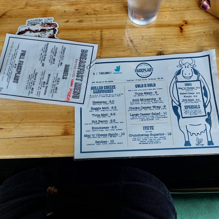 photo of FacePlant Foods Haggis Melt shared by @cloudyaquilegia on  28 Sep 2025 - review