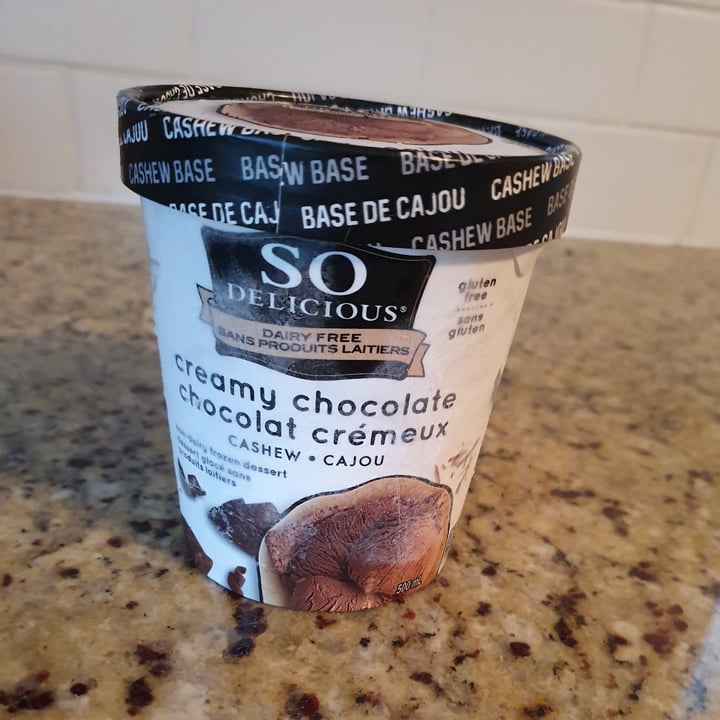 photo of So Delicious Dairy Free Creamy Chocolate Cashewmilk shared by @paniwilson on  02 May 2024 - review