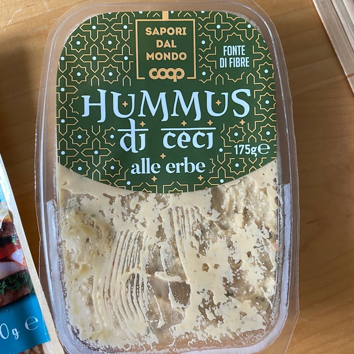 photo of Coop Hummus di Ceci Alle Erbe Sapori Dal Mondo shared by @veroberardi on  27 Sep 2024 - review