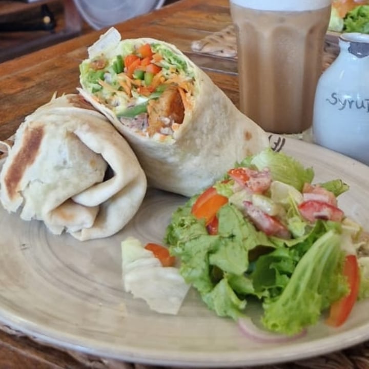 photo of New Leaf Eatery Falafel and Avocado Wrap shared by @sandrabryant on  18 Dec 2023 - review