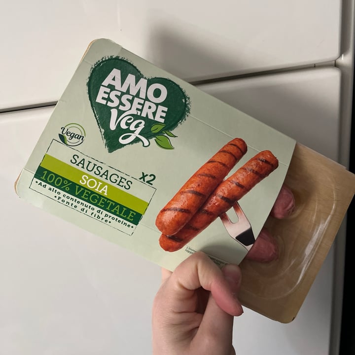 photo of Amo Essere Veg V-Sausages shared by @charlotteauxfraises on  04 May 2024 - review