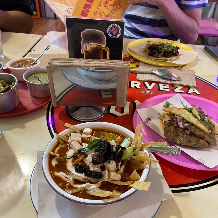 photo of Gracias Madre Taquería Vegana sopa azteca shared by @laisabel on  21 Aug 2023 - review