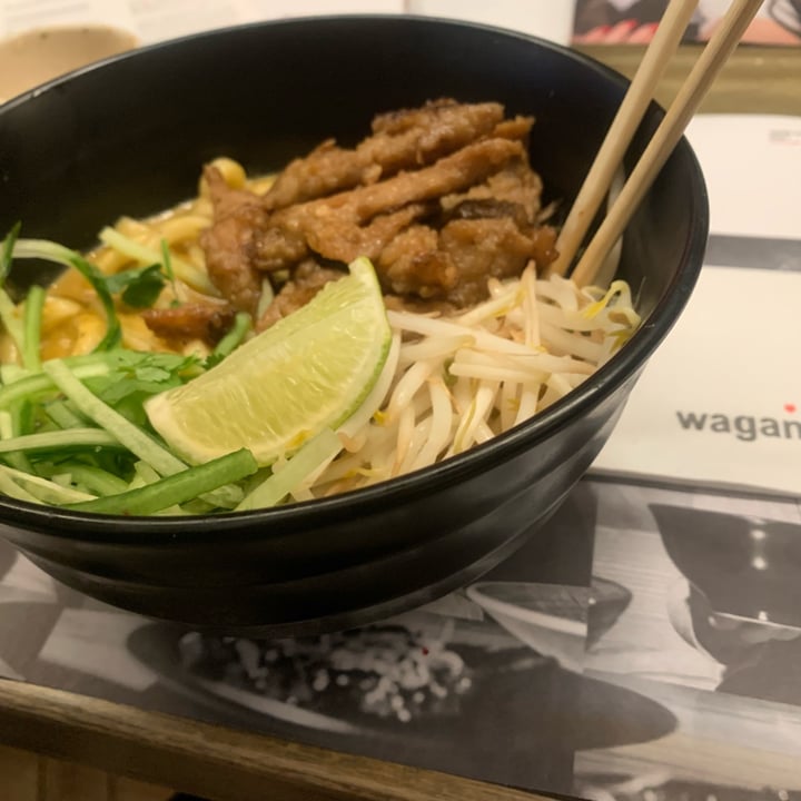 photo of Wagamama Canary Wharf Teriyaki Vegan ‘Chicken’ Ramen shared by @scientific-diva on  17 Jan 2024 - review