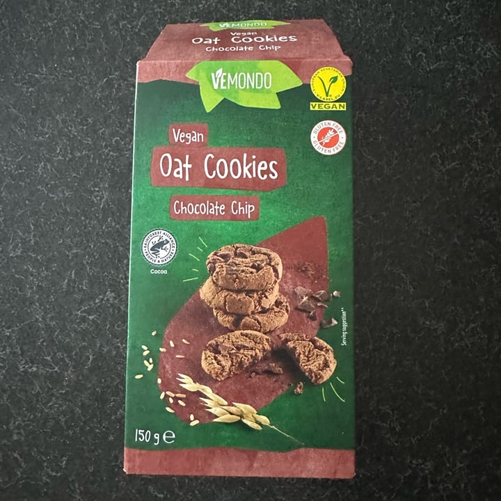 photo of Vemondo Vegan Oat Cookies Chocolate Chip shared by @irfer on  08 Oct 2023 - review