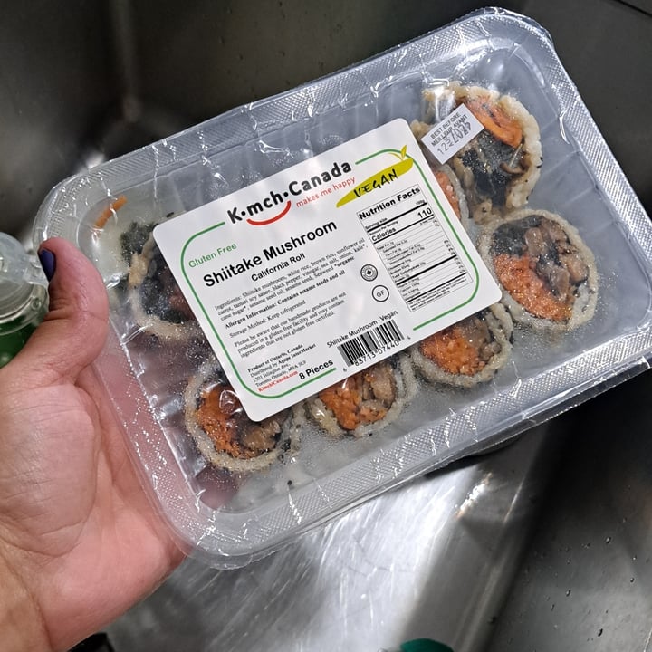 photo of Kimchi Canada Shiitake Mushroom California Roll shared by @svraphael88 on  20 Sep 2025 - review
