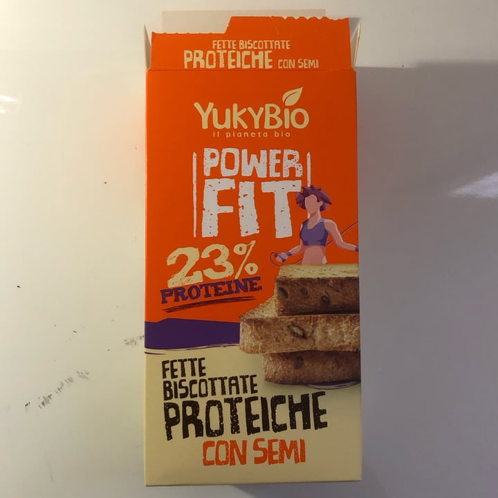 photo of Yukybio Fette biscottate proteiche con semi shared by @ceciliaacocella on  22 Oct 2023 - review