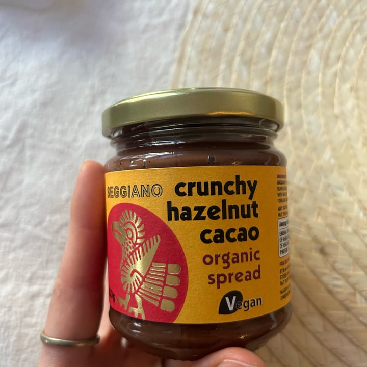 photo of Seggiano crunchy hazelnut chocolate spread shared by @jules-v on  07 Oct 2025 - review