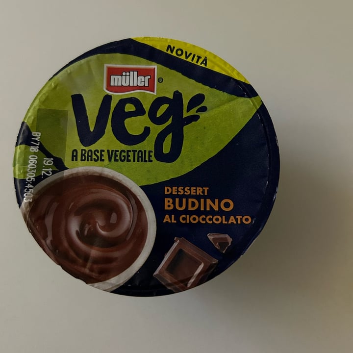 photo of Müller veg budino al cioccolato veg shared by @alexsunrise on  01 Dec 2023 - review