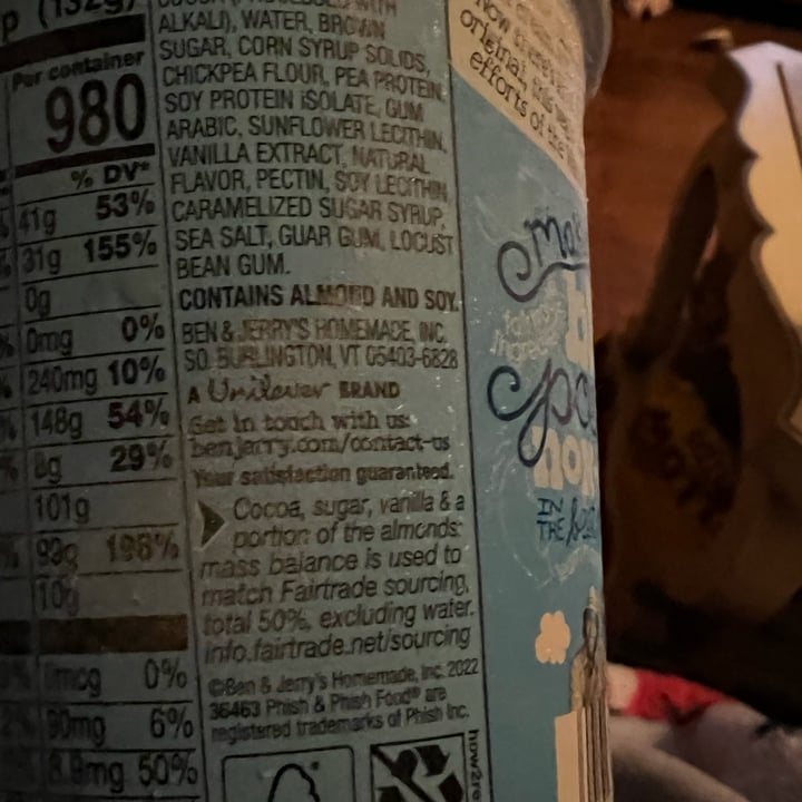 photo of Ben & Jerry's Phish Food Non-Dairy Frozen Dessert shared by @allycat38 on  07 Oct 2023 - review